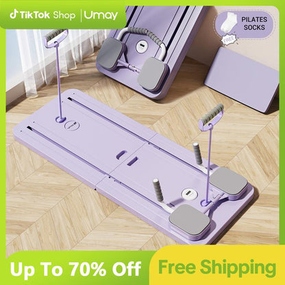 Foldable AB, Pilates Reformer Exercise Board