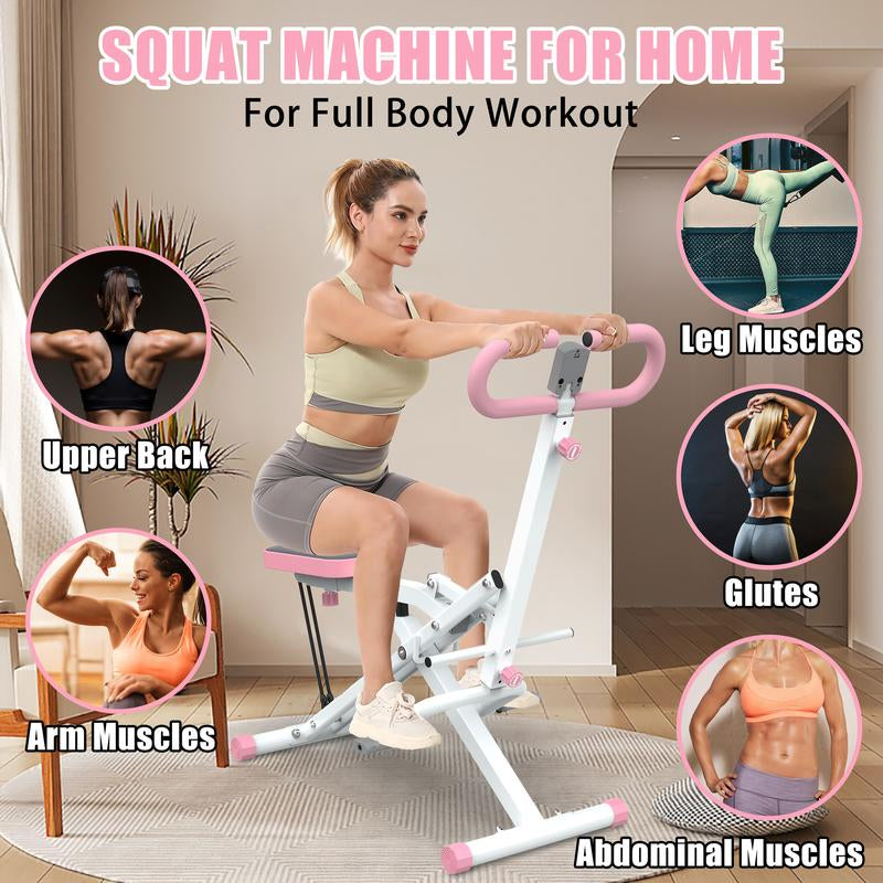 Foldable Squat Rodeo Core Exercise Machine